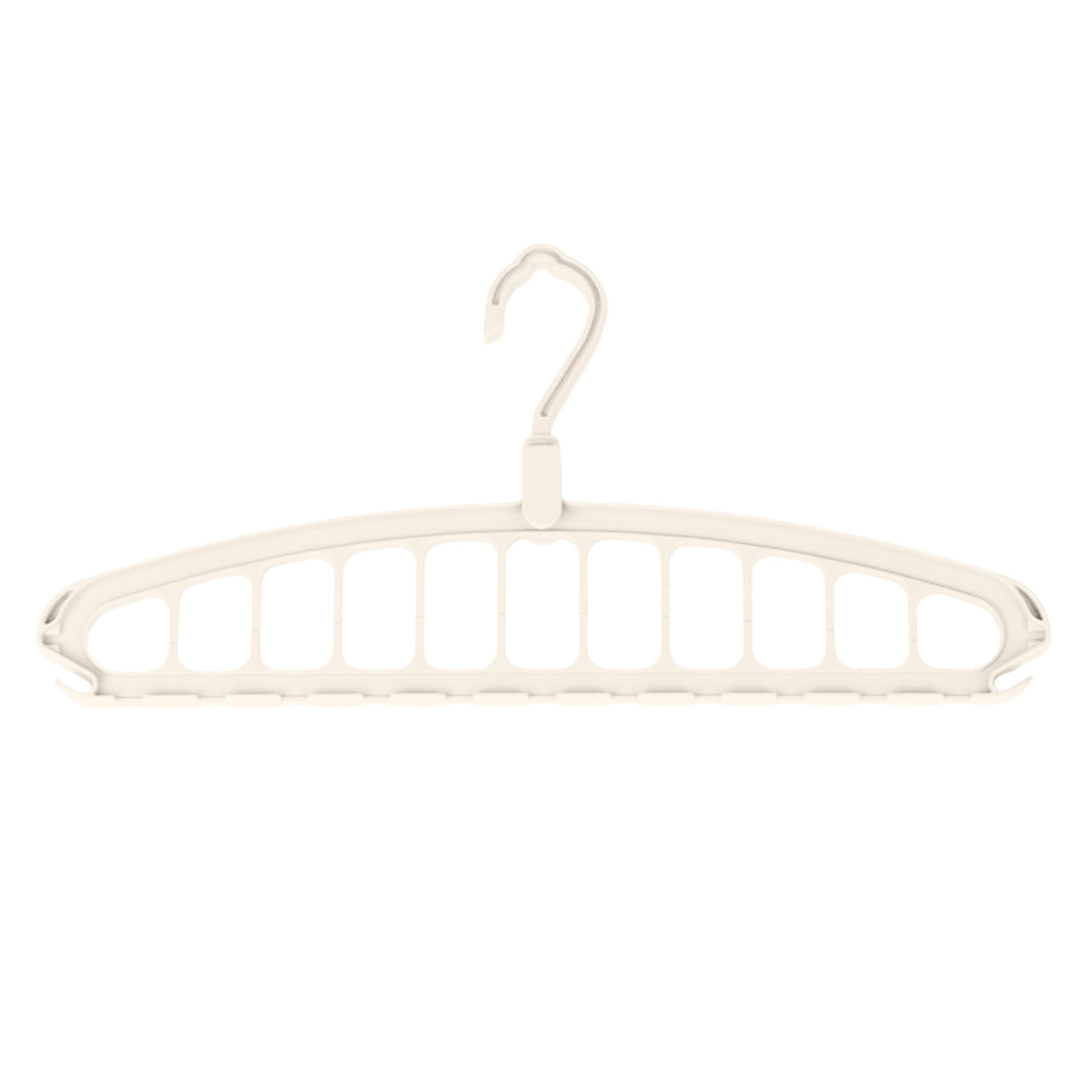 thumbnail image 2 of Percha Plegable Sin Costuras Perchas Multifuncionales Con 11 Agujeros Perchas Con 11 Agujeros Para Ropa Pesada Organización Del Armario Ahorro De Espacio Y Colgado De Ropa Perfectas Para El Hogar, 2 of 2